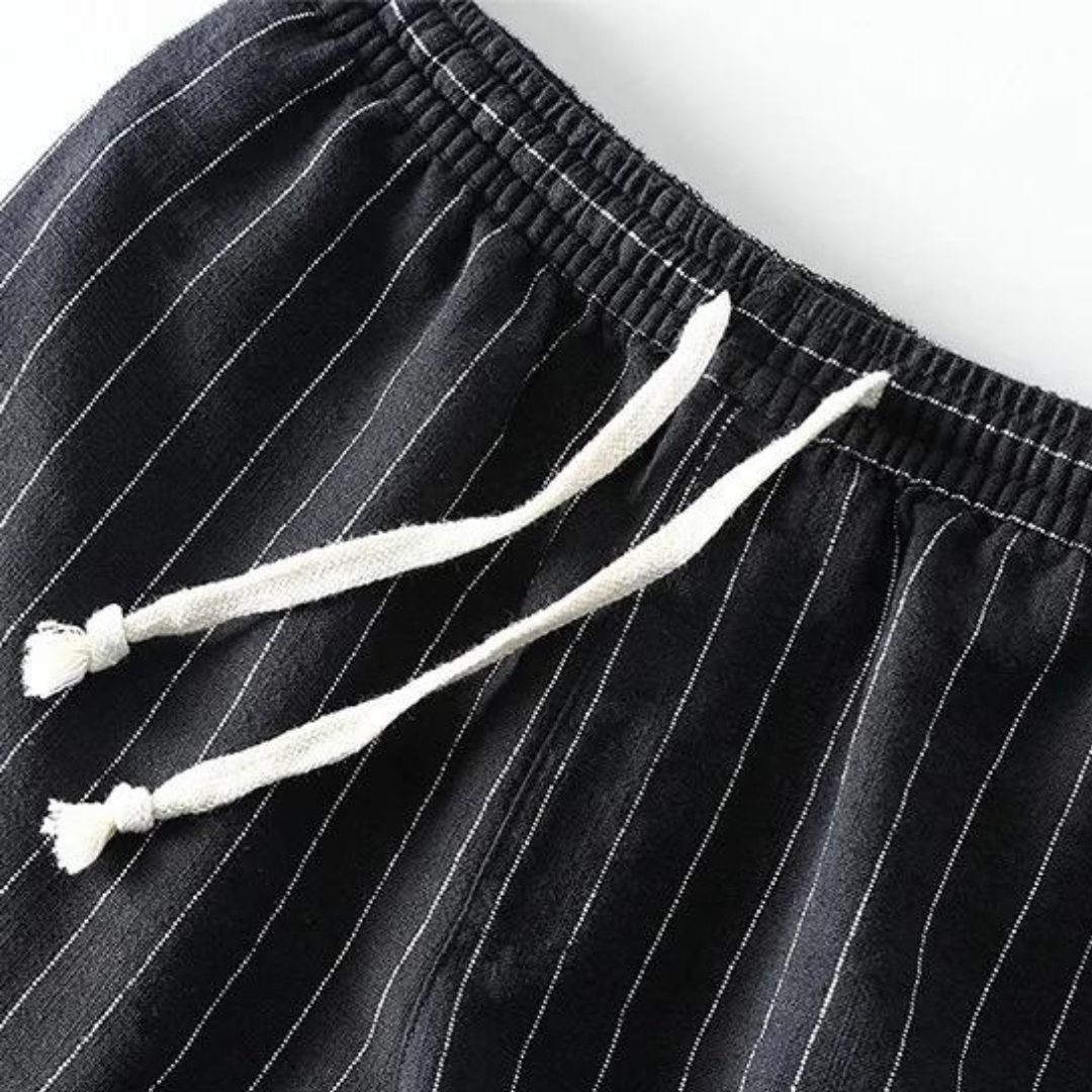 Men's Casual Beach Shorts with Drawstring Waist and Relaxed Fit