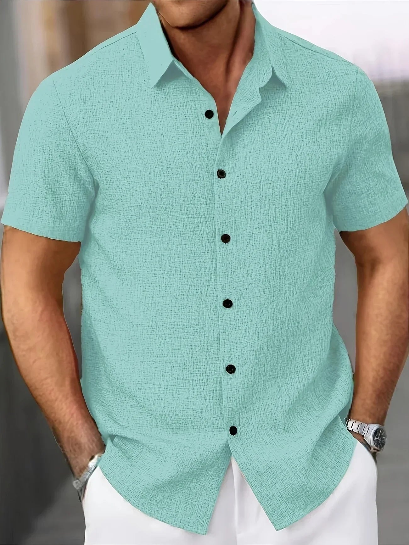 Men's Casual Stylish Shirt with Tailored Fit