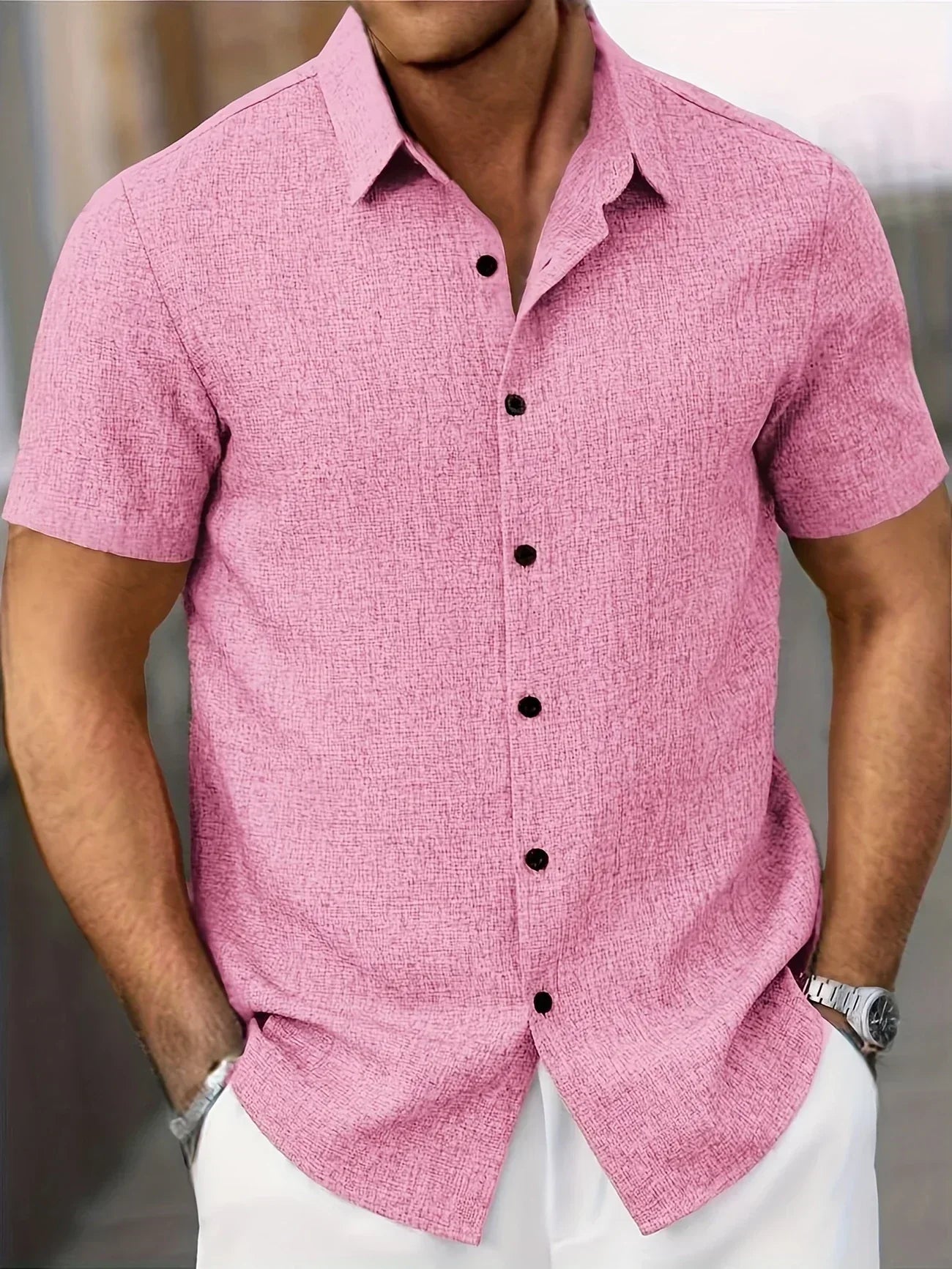 Men's Casual Stylish Shirt with Tailored Fit