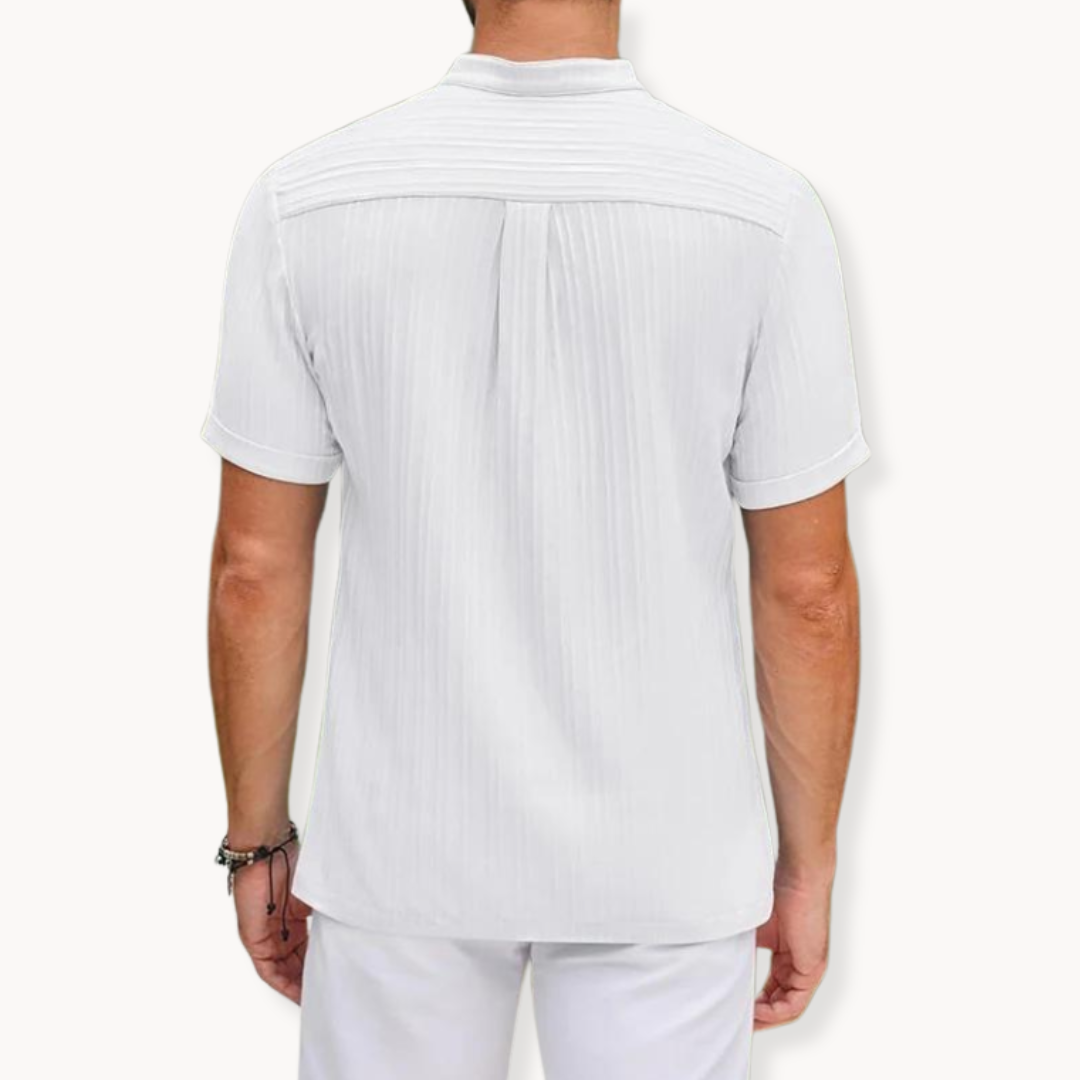 Men's Classic Henley Shirt - Versatile Casual Style