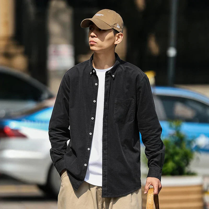 Men's Corduroy Casual Shirt