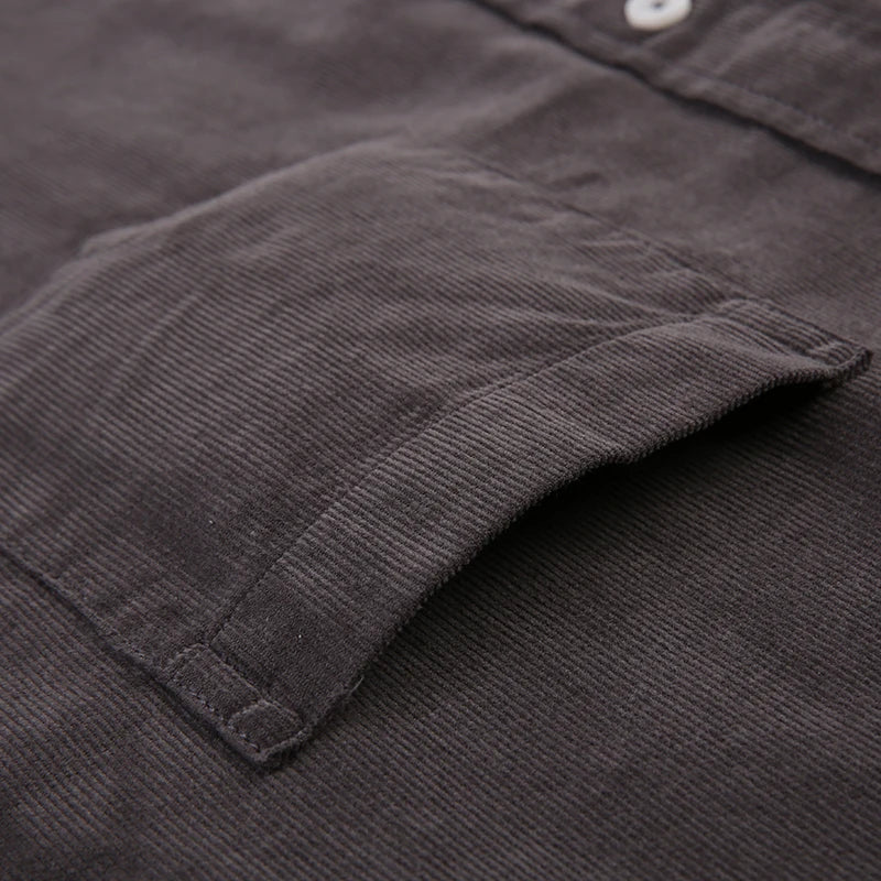 Men's Corduroy Casual Shirt