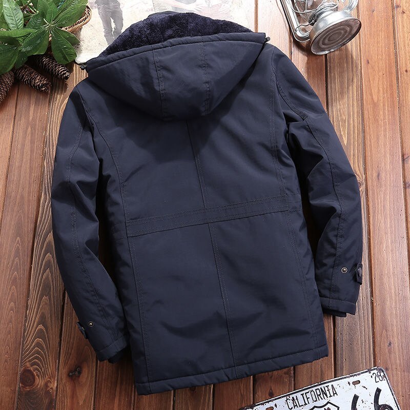 Men's Hooded Windbreaker Jacket