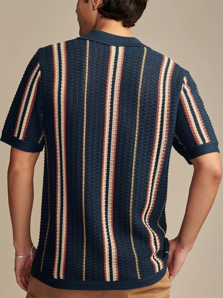 Men's Knit Short Sleeve Shirt