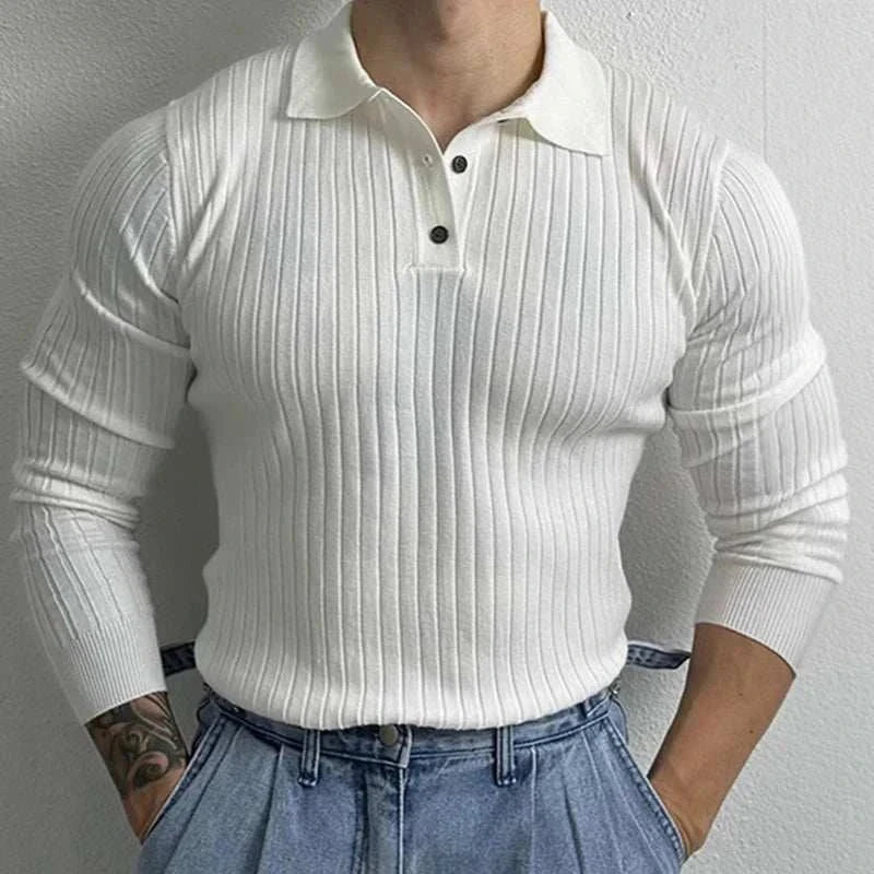 Men's Slim Fit Knit Sweater
