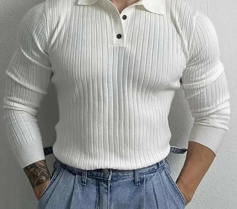 Men's Slim Fit Knit Sweater