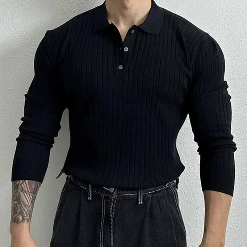 Men's Slim Fit Knit Sweater