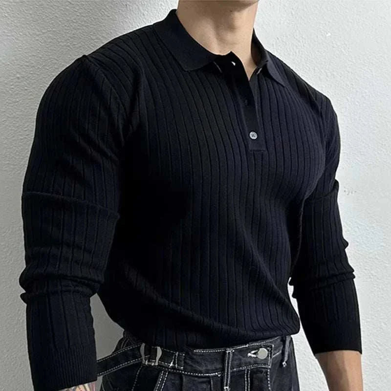 Men's Slim Fit Knit Sweater