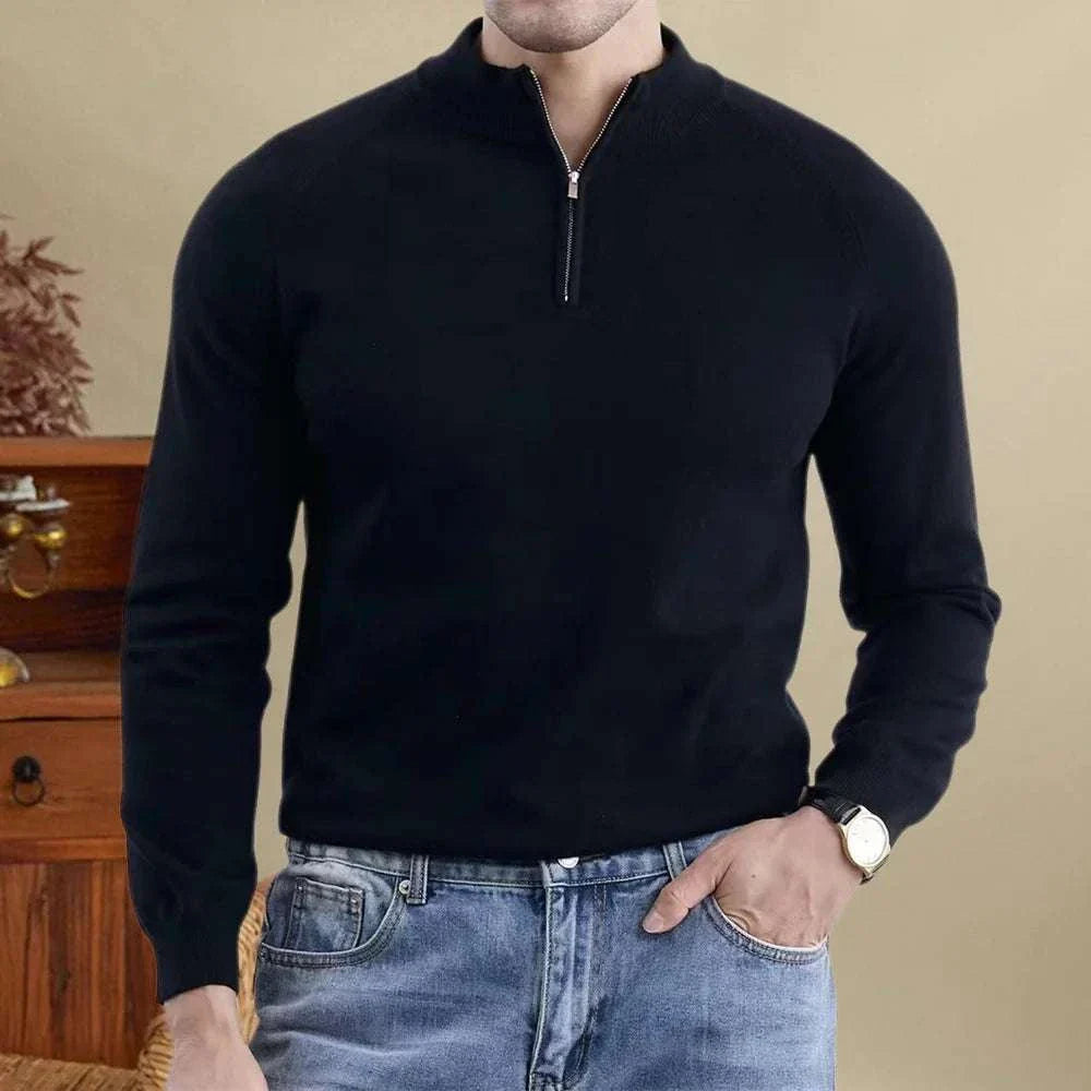 Men's Wool Slim-Fit Sweater