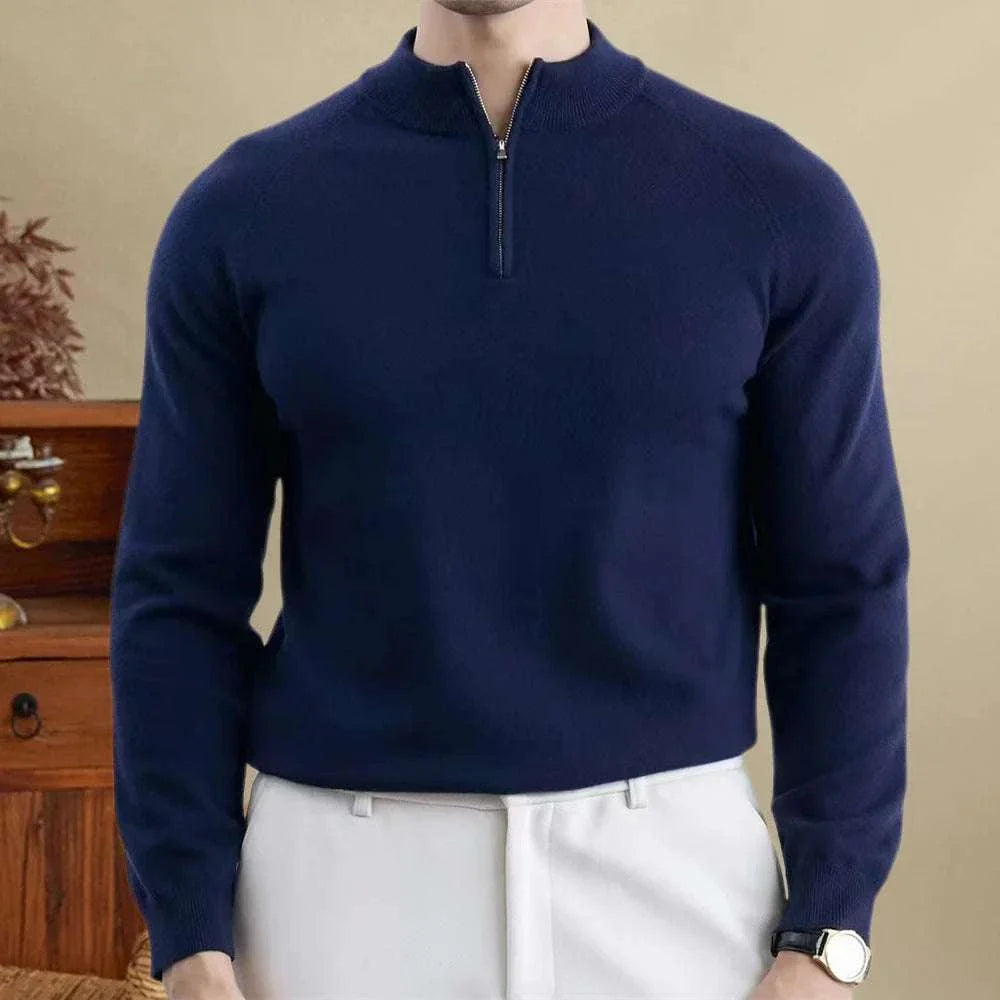 Men's Wool Slim-Fit Sweater