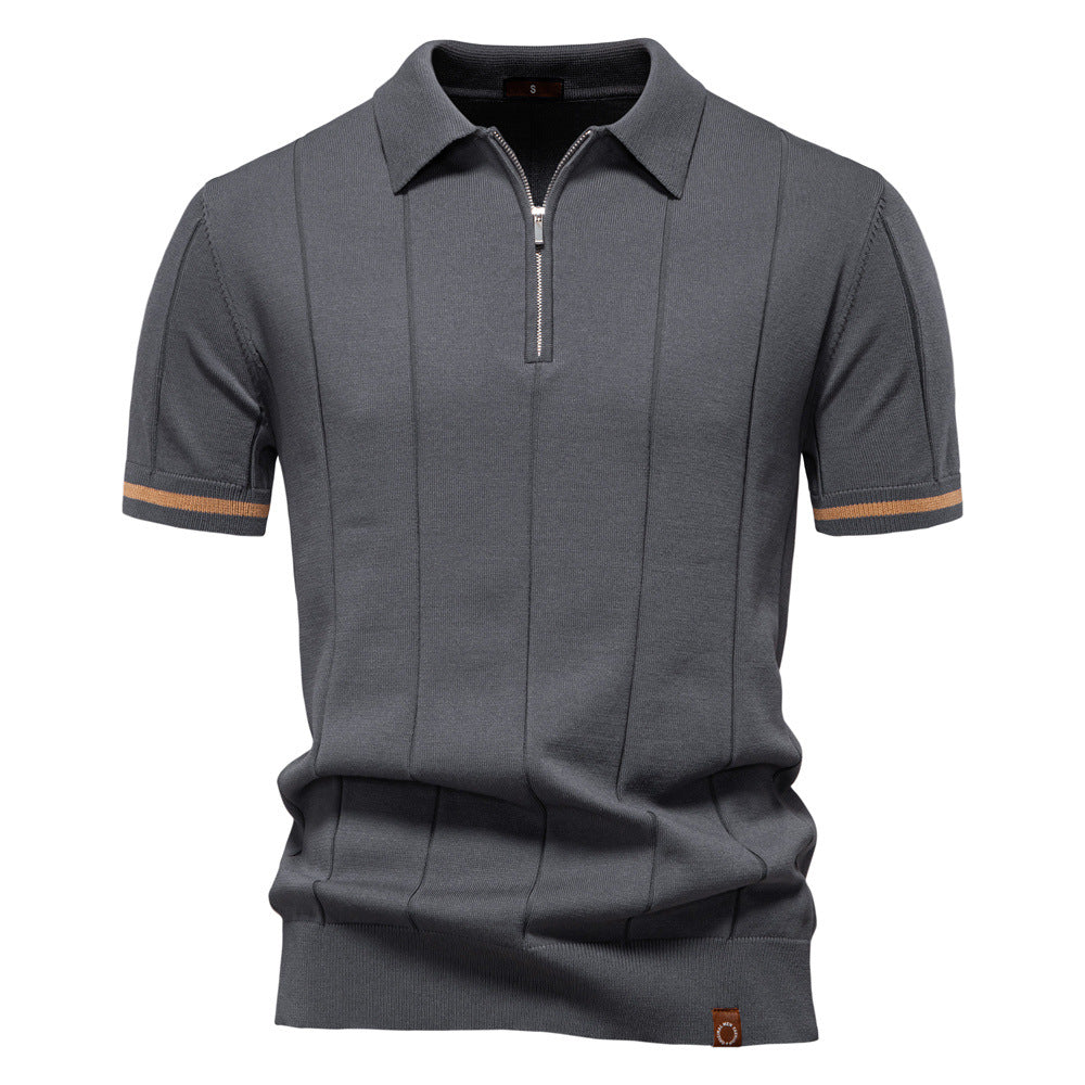 Men's Contrast Polo Shirt