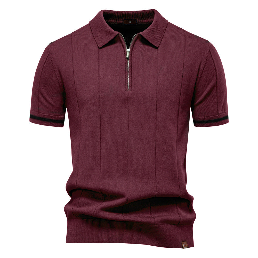 Men's Contrast Polo Shirt