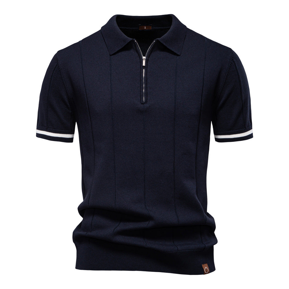 Men's Contrast Polo Shirt