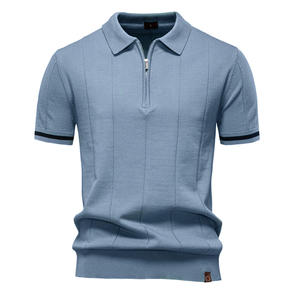 Men's Contrast Polo Shirt