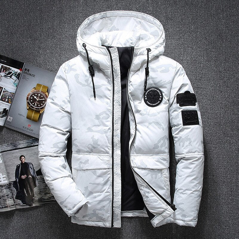 Men's Camouflage Winter Jacket