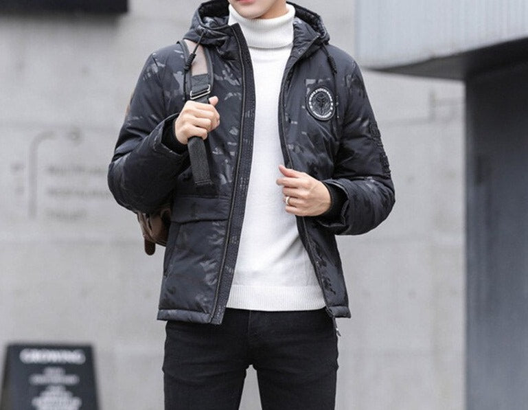 Men's Camouflage Winter Jacket