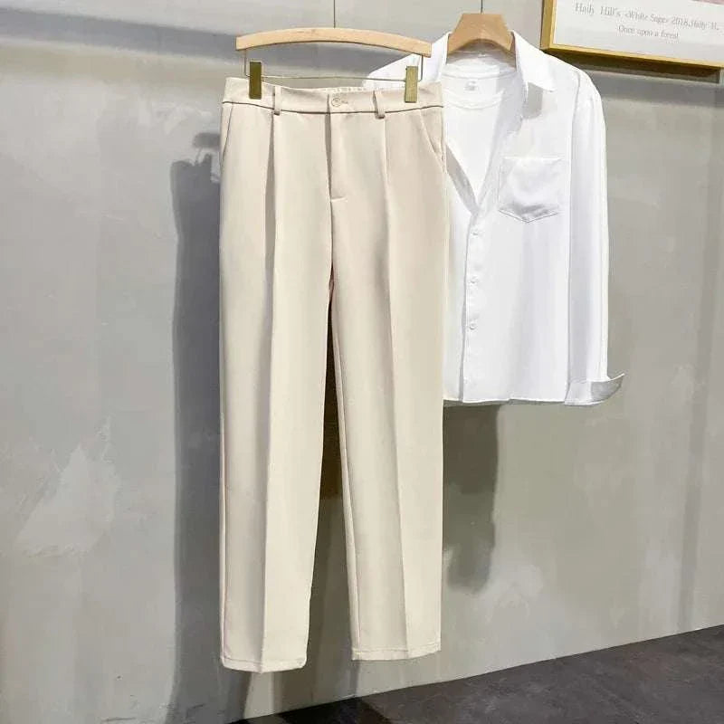 Men's Cotton Blend Chino Pants