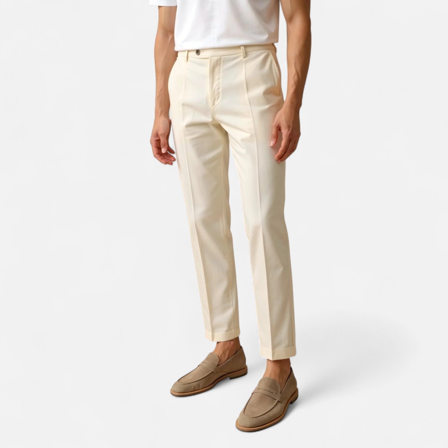 Men's Chino Trousers – Regular Fit Smart Casual