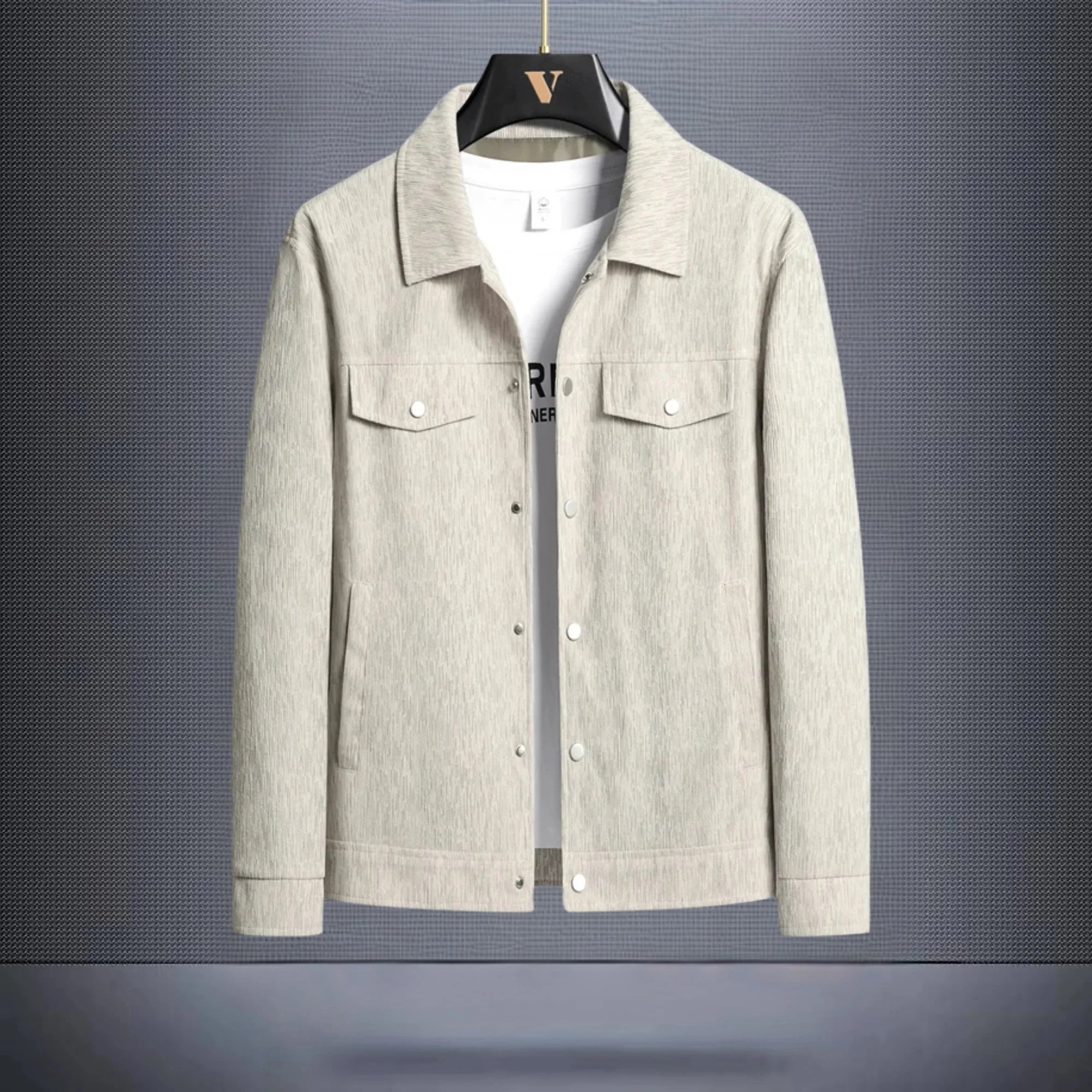 Men's Classic Ribbed Summer Jacket
