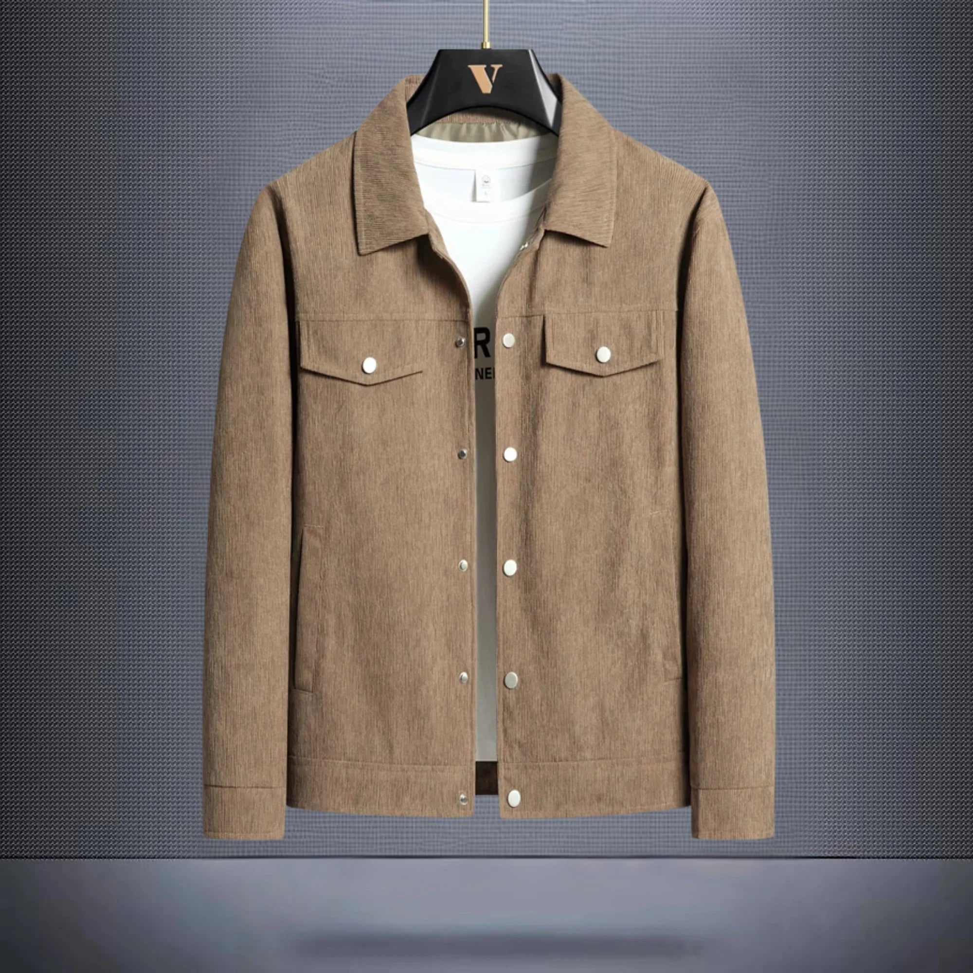 Men's Classic Ribbed Summer Jacket