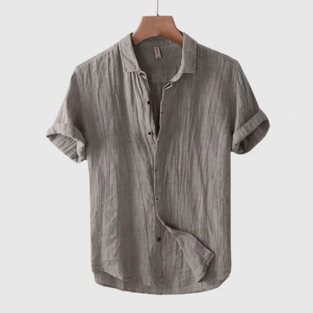 Men's Beach Shirt – Classic Lightweight Summer Style