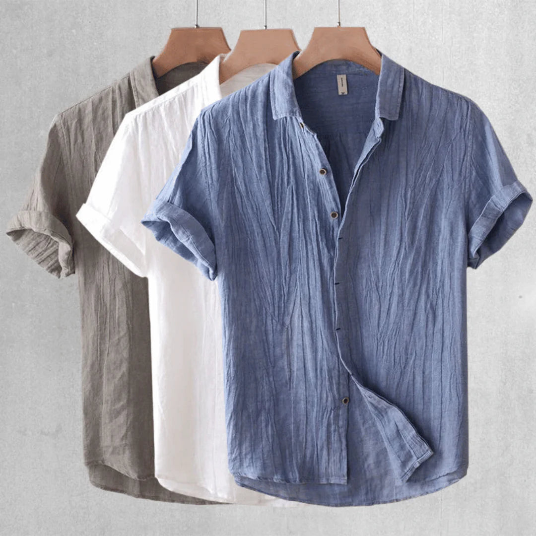 Men's Beach Shirt – Classic Lightweight Summer Style