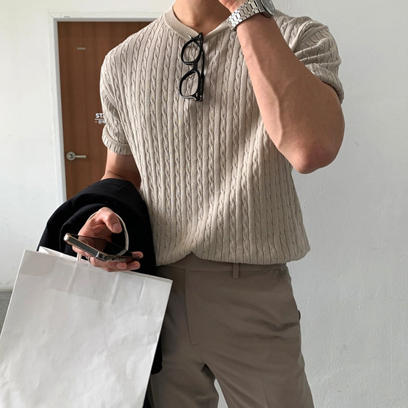 Men's Formal Cotton T-Shirt