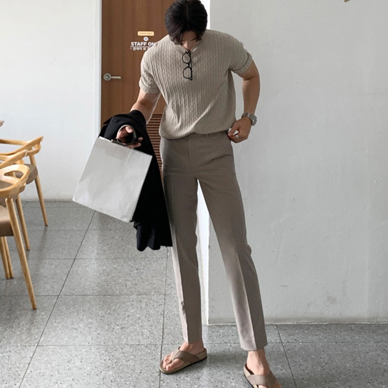 Men's Formal Cotton T-Shirt