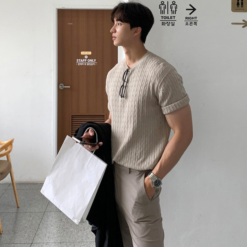 Men's Formal Cotton T-Shirt