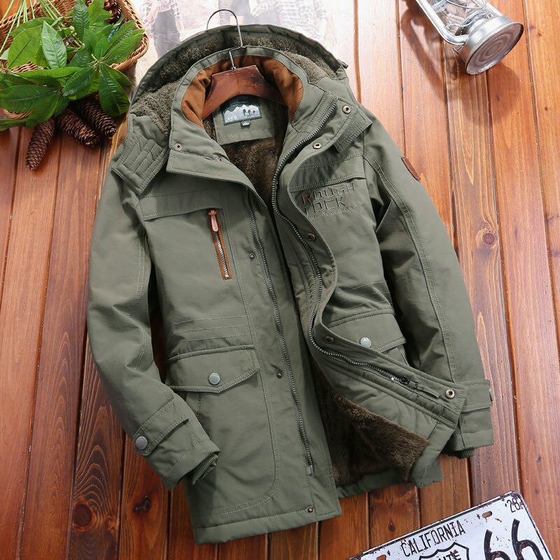 Men's Hooded Windbreaker Jacket