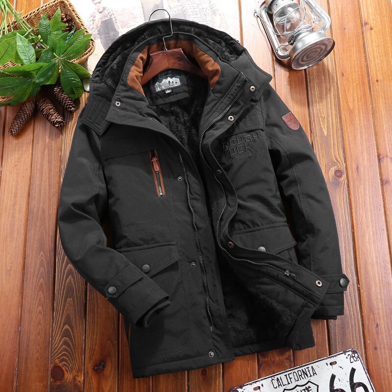 Men's Hooded Windbreaker Jacket