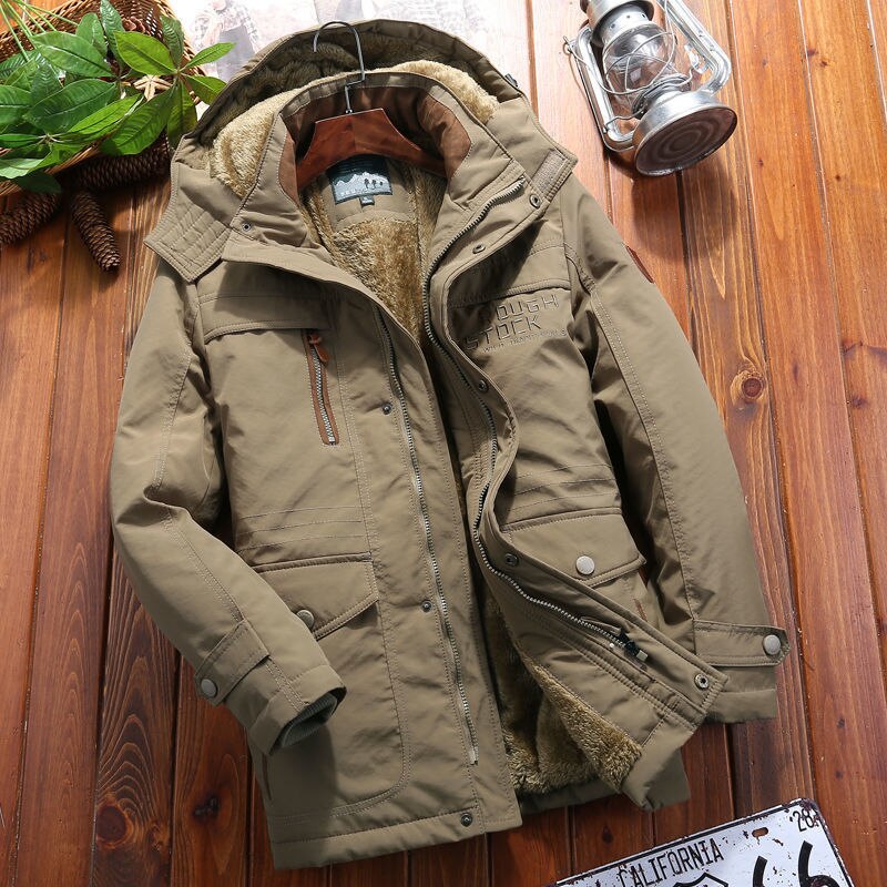 Men's Hooded Windbreaker Jacket