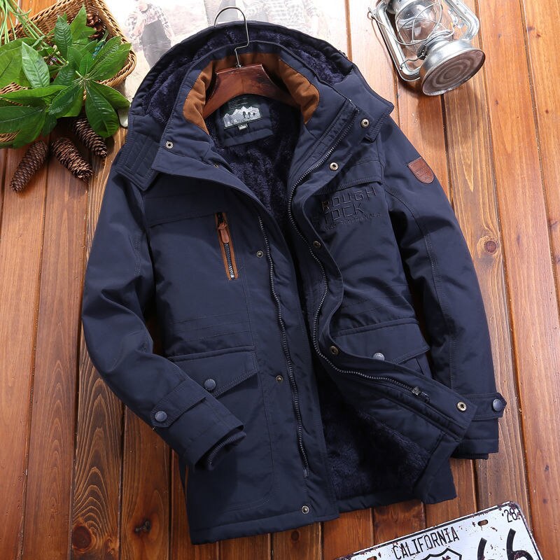 Men's Hooded Windbreaker Jacket