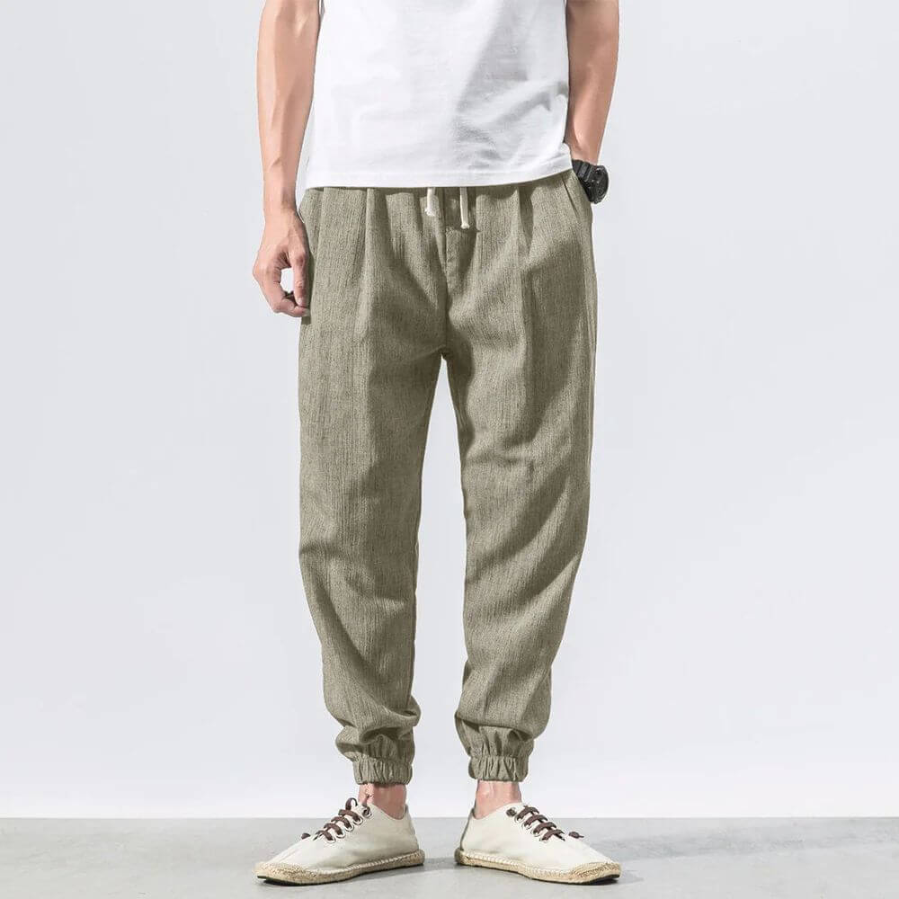 Men's Lightweight Trousers – Comfortable Fit for Summer