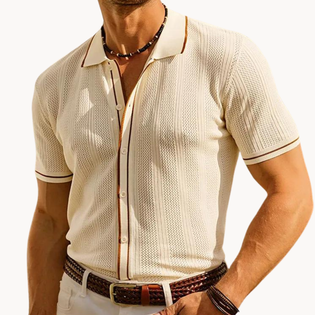 Men's Lightweight Short-Sleeve Polo Shirt
