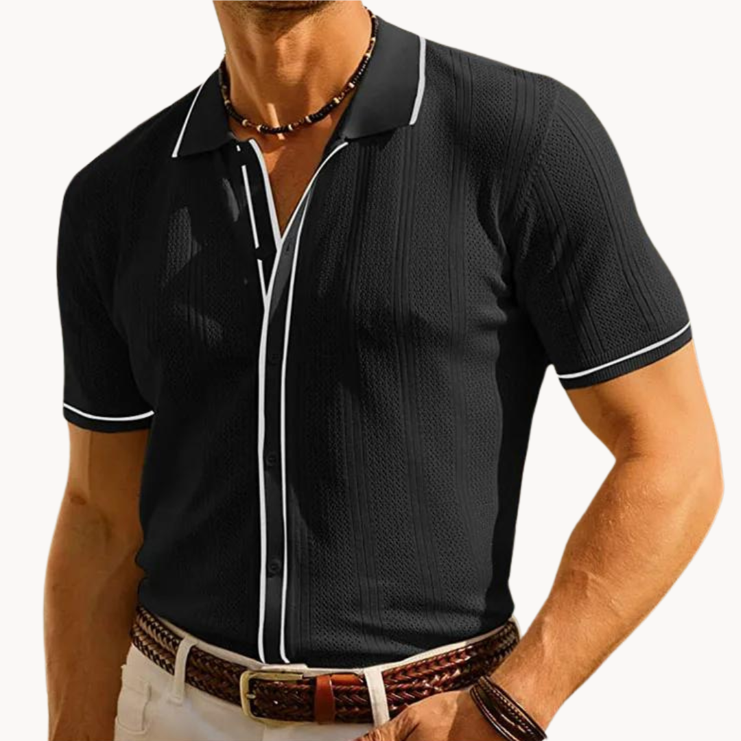 Men's Lightweight Short-Sleeve Polo Shirt