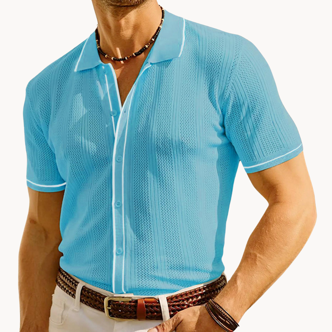 Men's Lightweight Short-Sleeve Polo Shirt