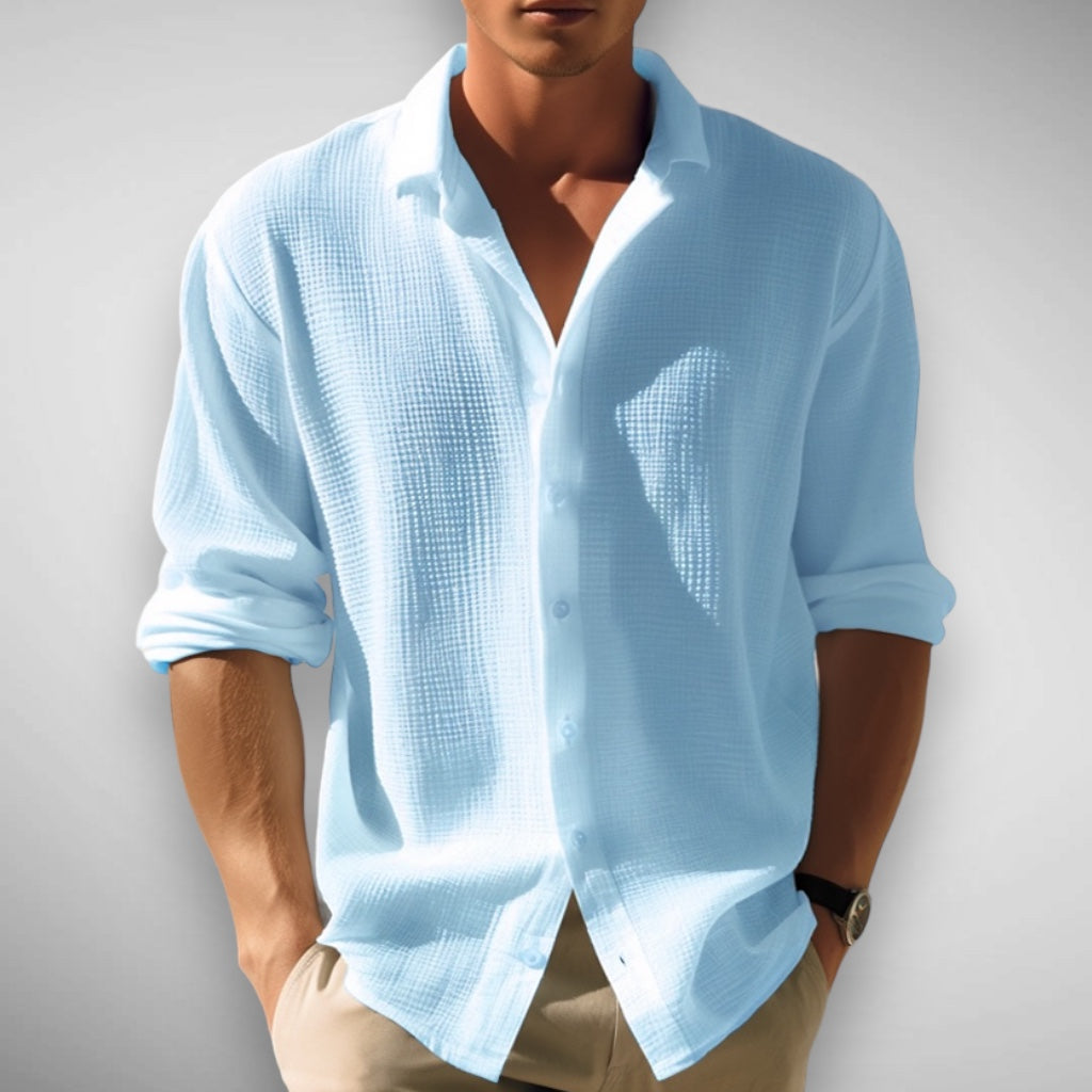 Men's Lightweight Summer Shirt - Breathable Casual Wear