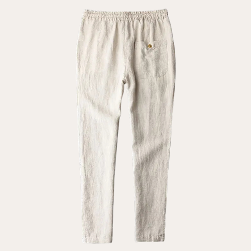 Men's Linen Drawstring Pants for Casual and Semi-Formal Wear