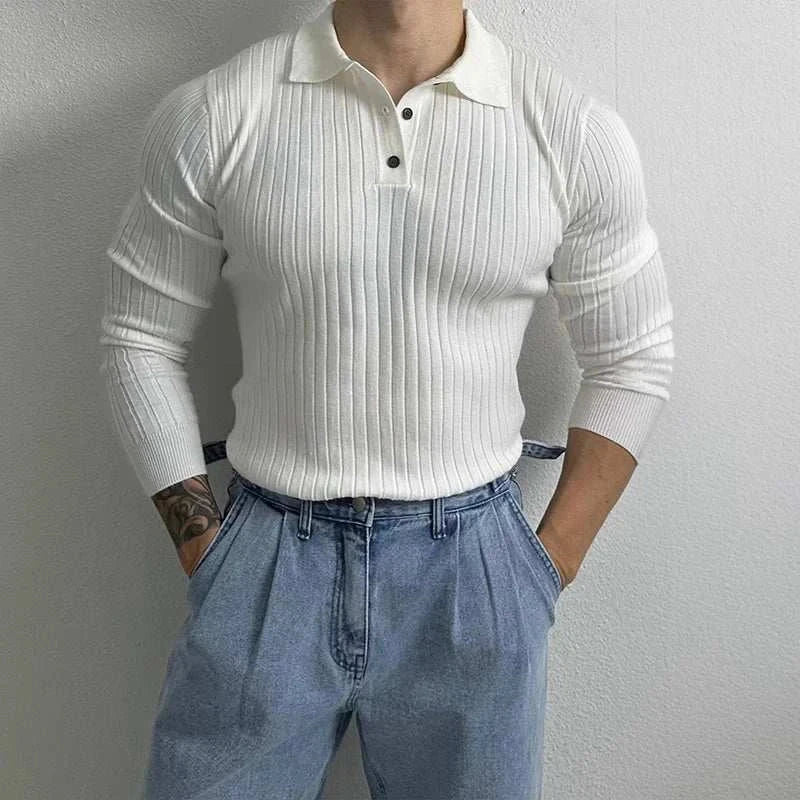 Men's Slim Fit Knit Sweater