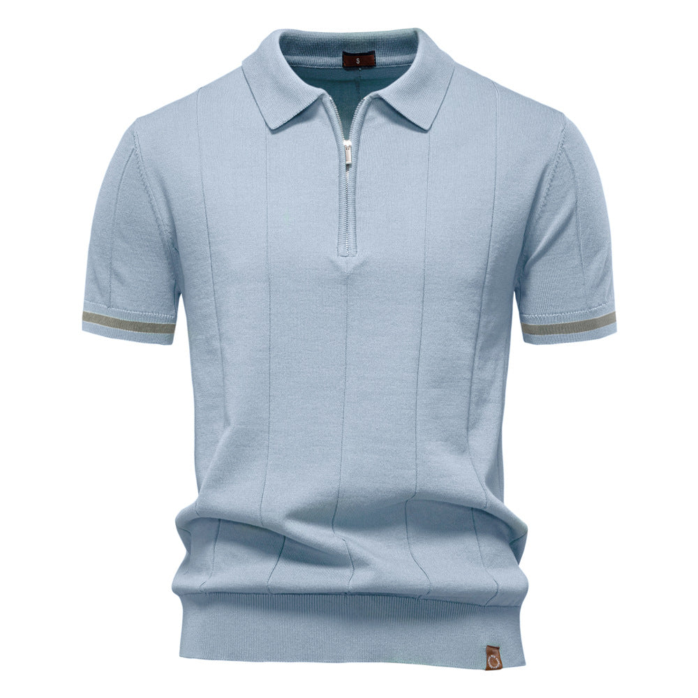 Men's Contrast Polo Shirt