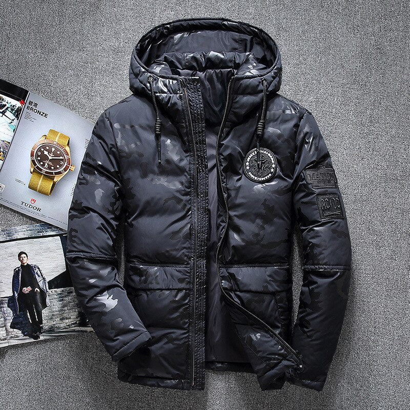Men's Camouflage Winter Jacket