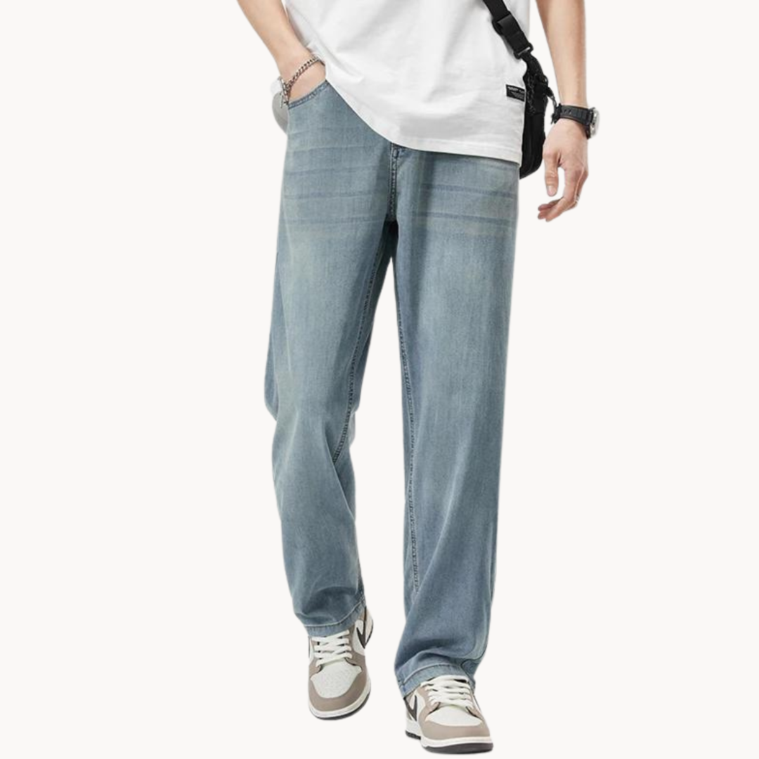 Men's Lightweight Straight Leg Trousers